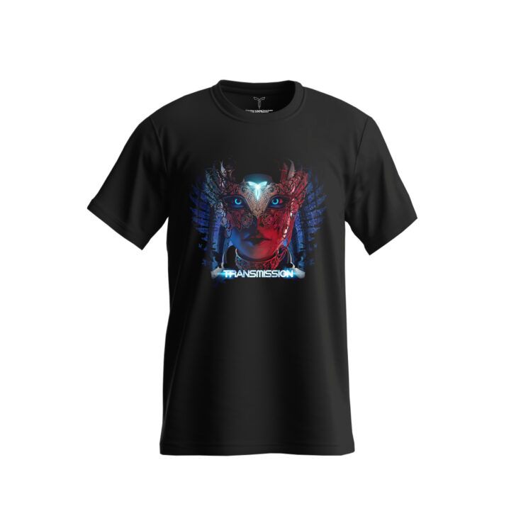Transmission T-shirt Behind the Mask (colored print)