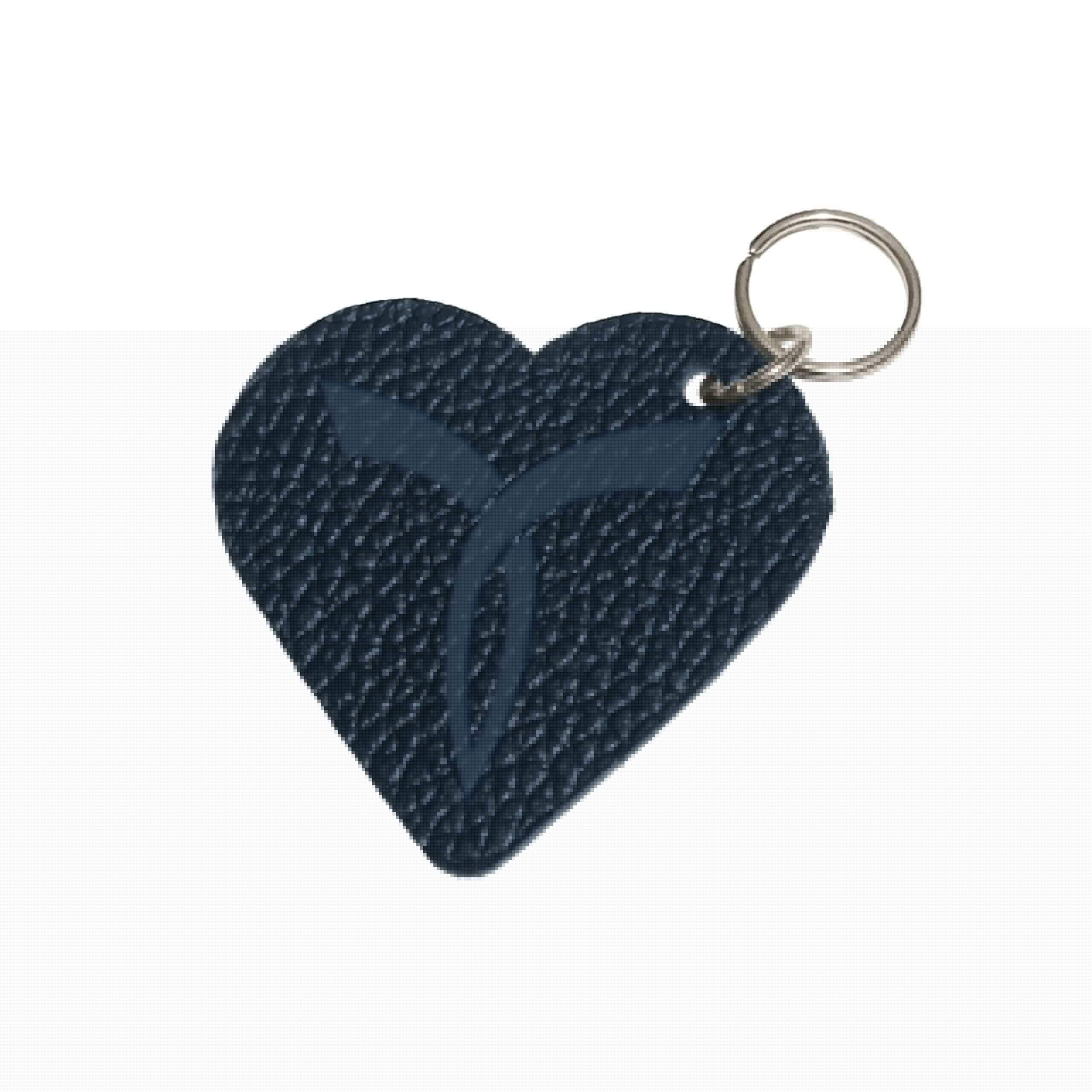 Transmission Leather Keychain