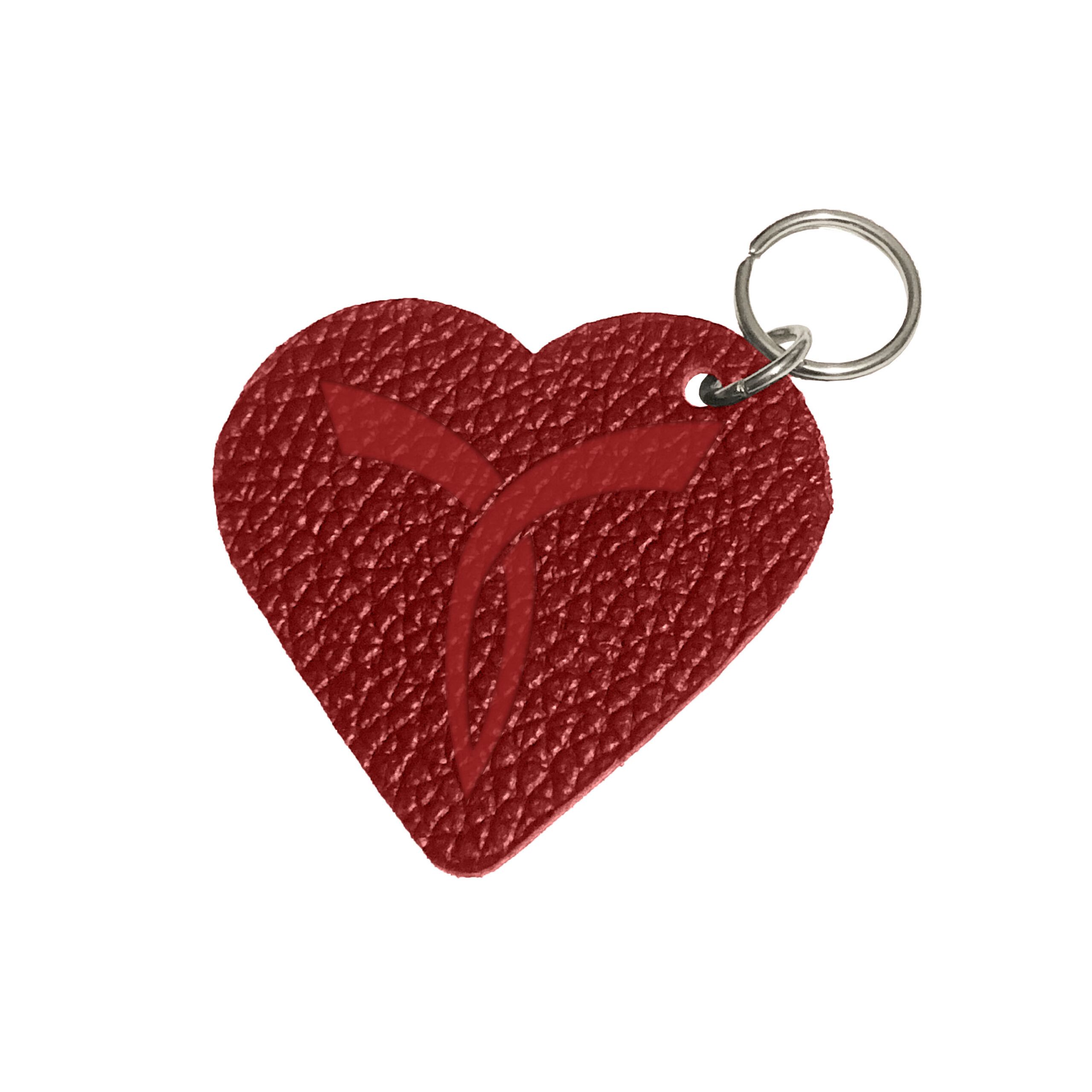 Transmission Leather Keychain
